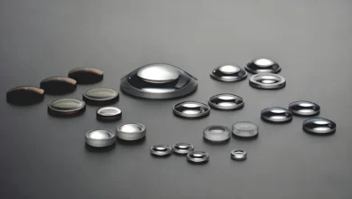 Coaxial aspheric optics