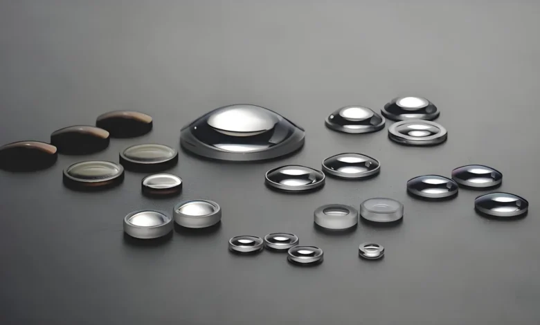 Coaxial aspheric optics